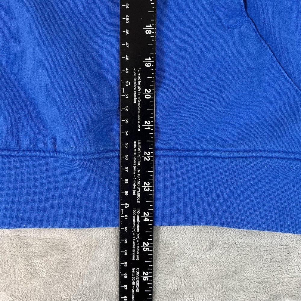 Vintage Adidas Originals Dallas Mavericks NBA 1/4 Snap Fleece Blue Mens Size S - Picture 8 of 10